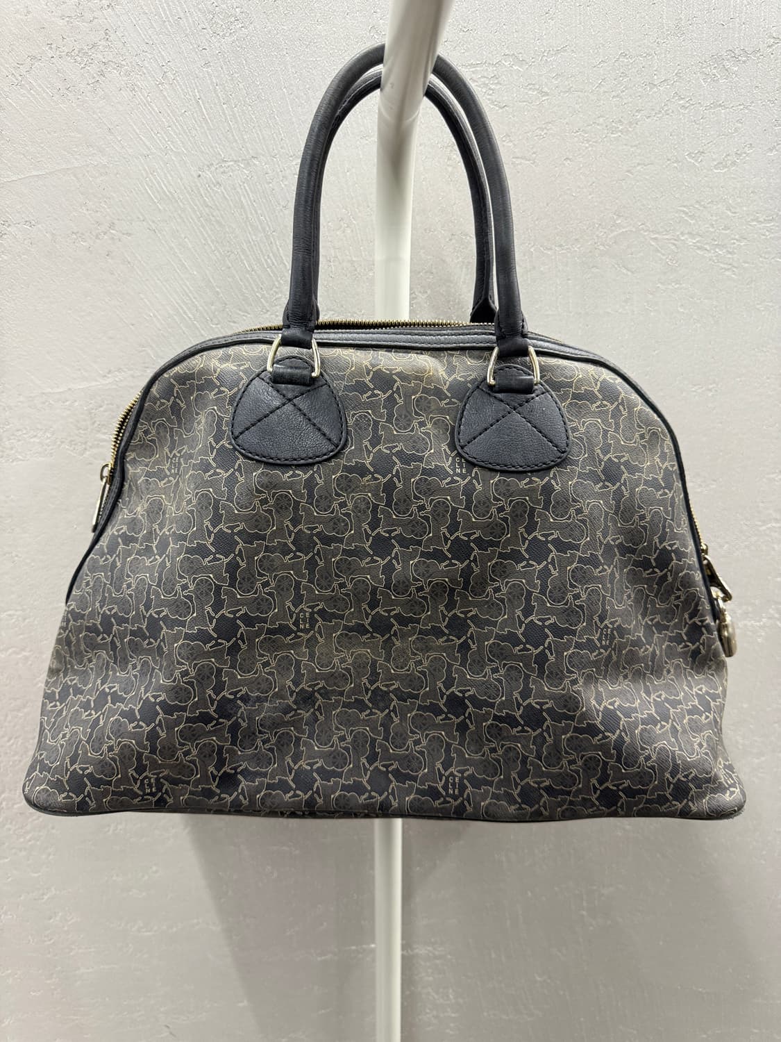 올드 셀린느 정품 설키로고 미니 보스턴 가방 상품이미지2