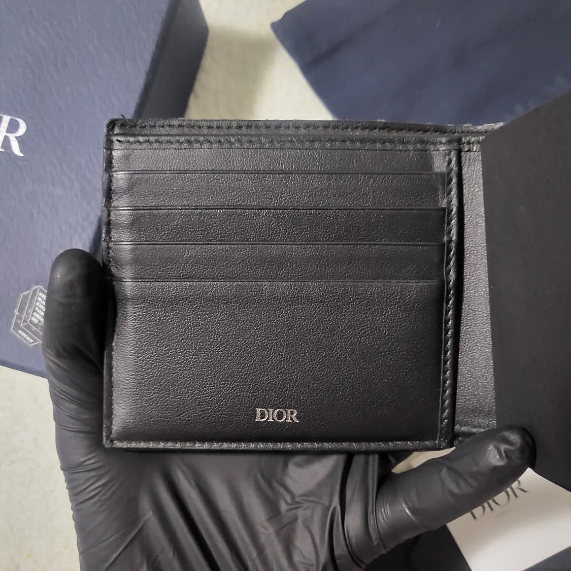 [크림판/새상품급] 디올 오블리크 반지갑  상품이미지4