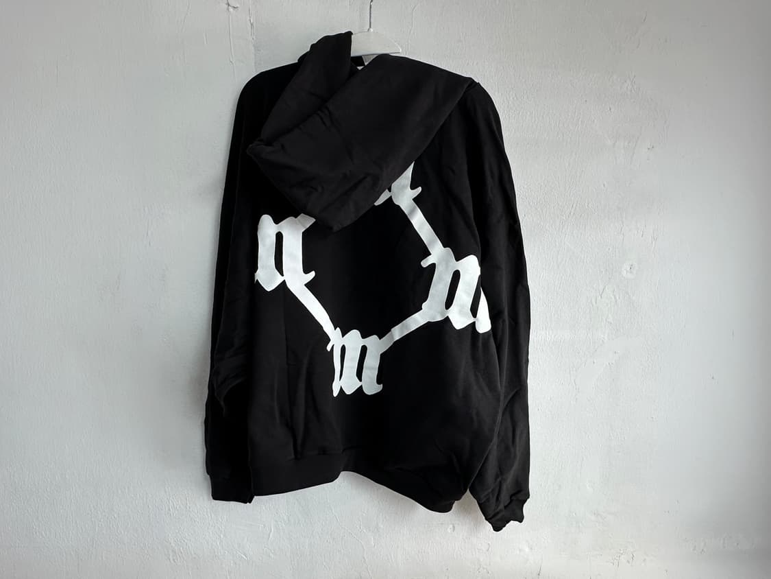 [2] YEEZY HD-01 SHMG 올데이 후드 블랙/화이트 상품이미지1