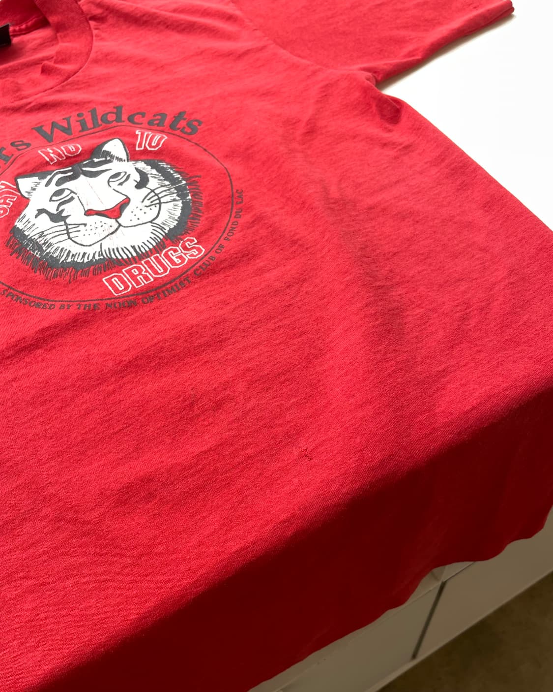 80‘s USA “No Drugs” T-shirt 빈티지 캠페인 티셔츠 상품이미지8