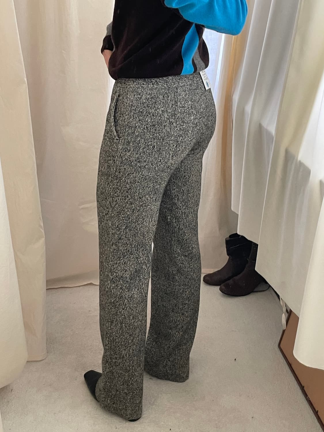 vintage low rise wool pants 상품이미지8