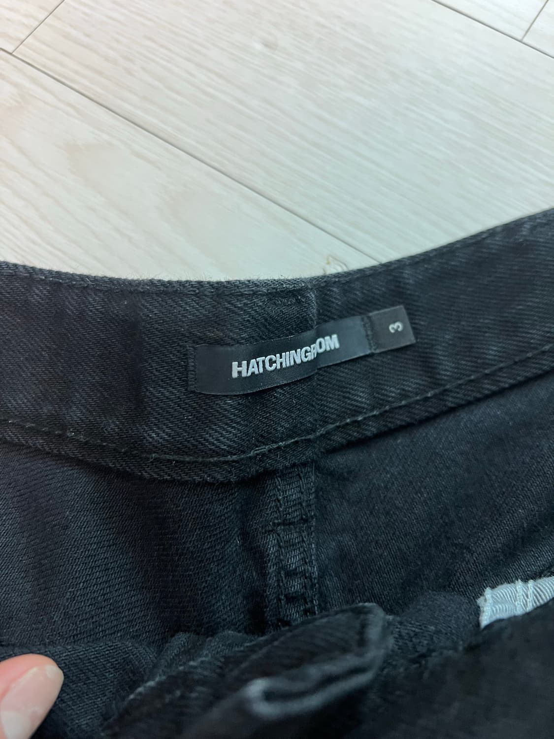 해칭룸 와이드 커브진 제트 블랙 3  상품이미지4