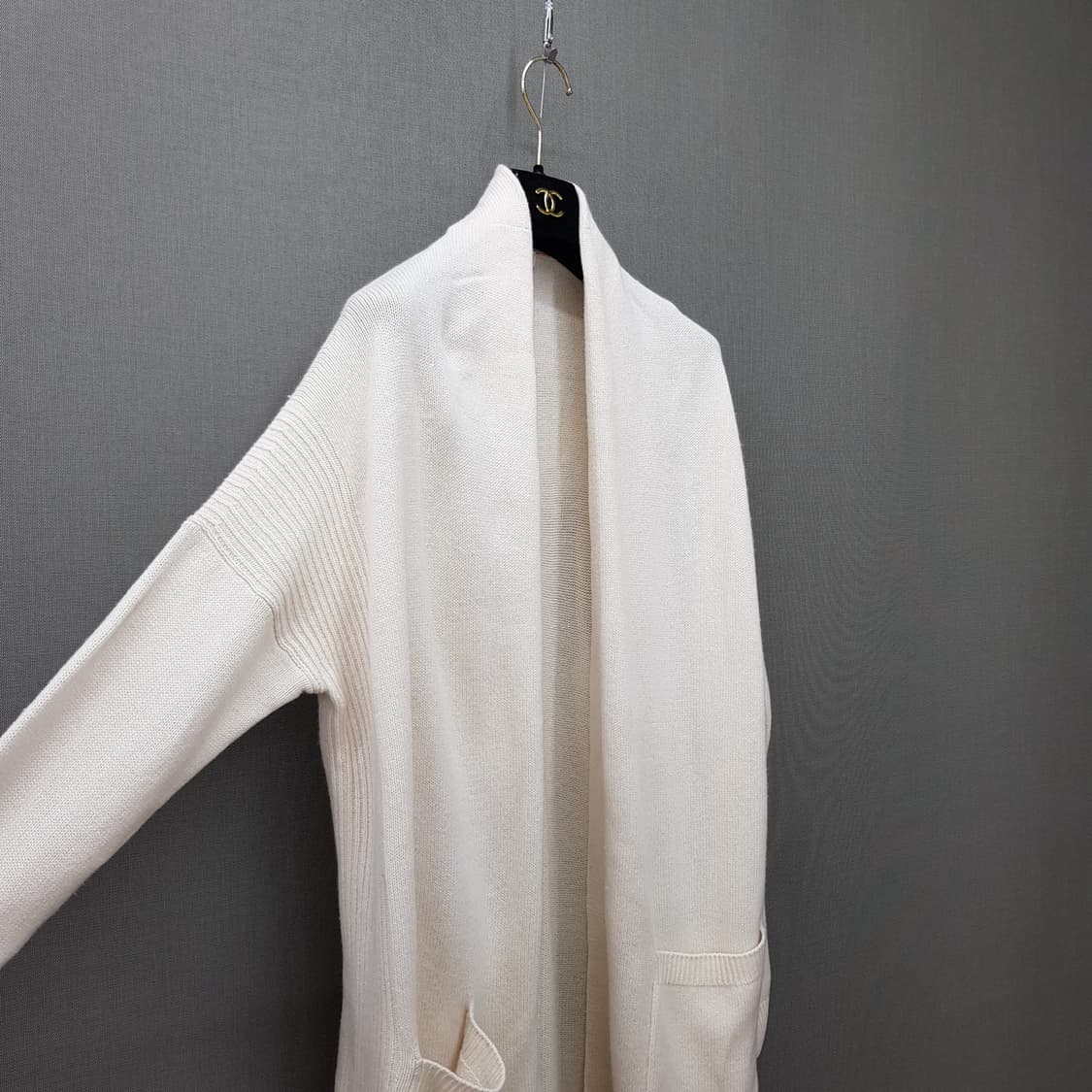 빈스 VINCE 울캐시미어 혼방 루즈핏 롱가디건 XS사이즈 상품이미지3