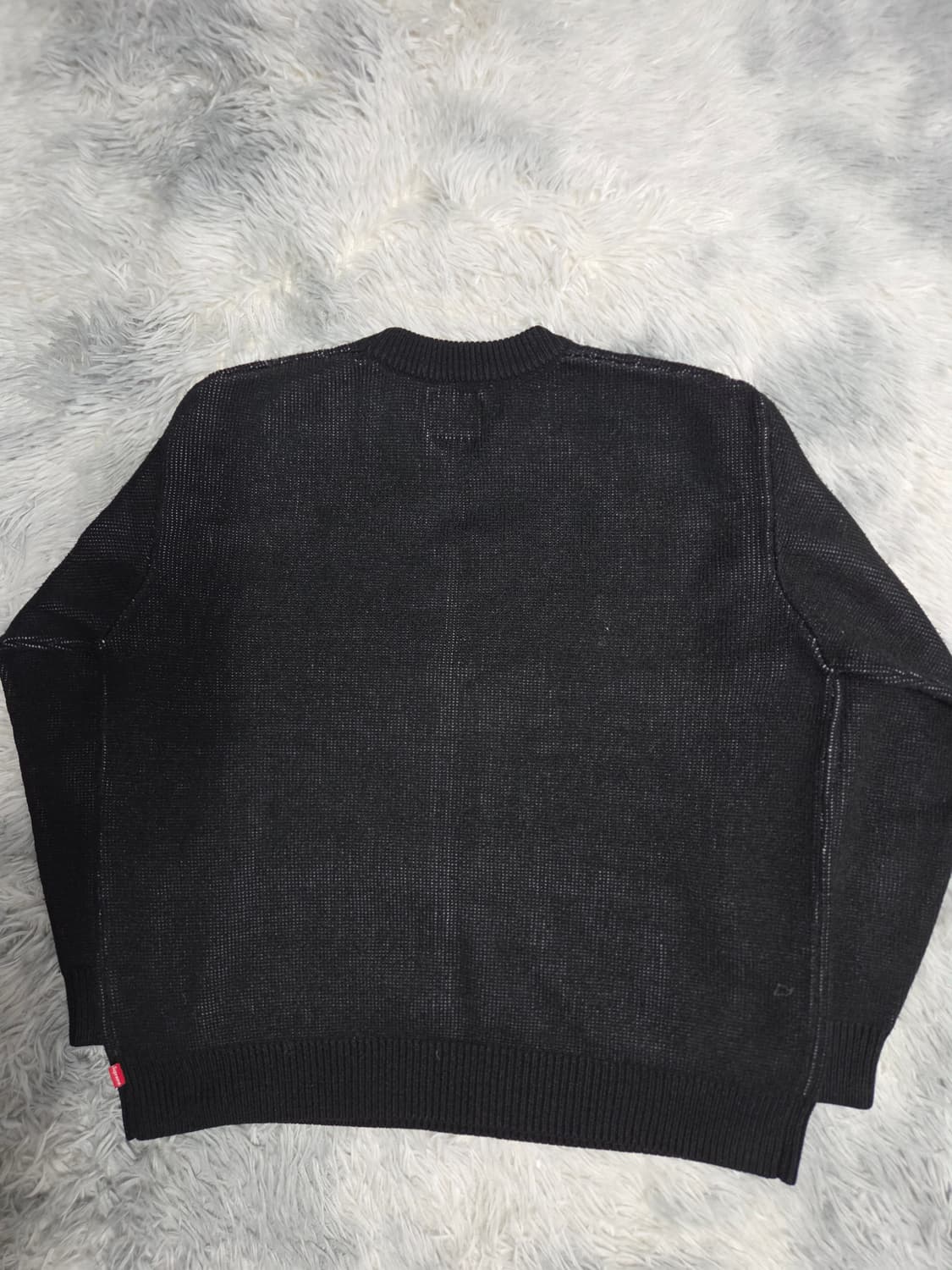 슈프림 x 나이키 스우시 스웨터 니트 블랙 상품이미지2