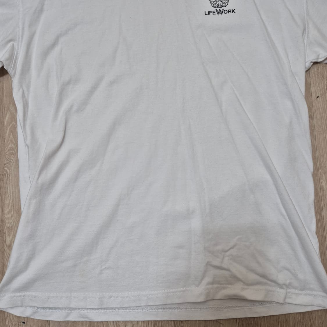 라이프워크 라독 로고 반팔티 상품이미지3