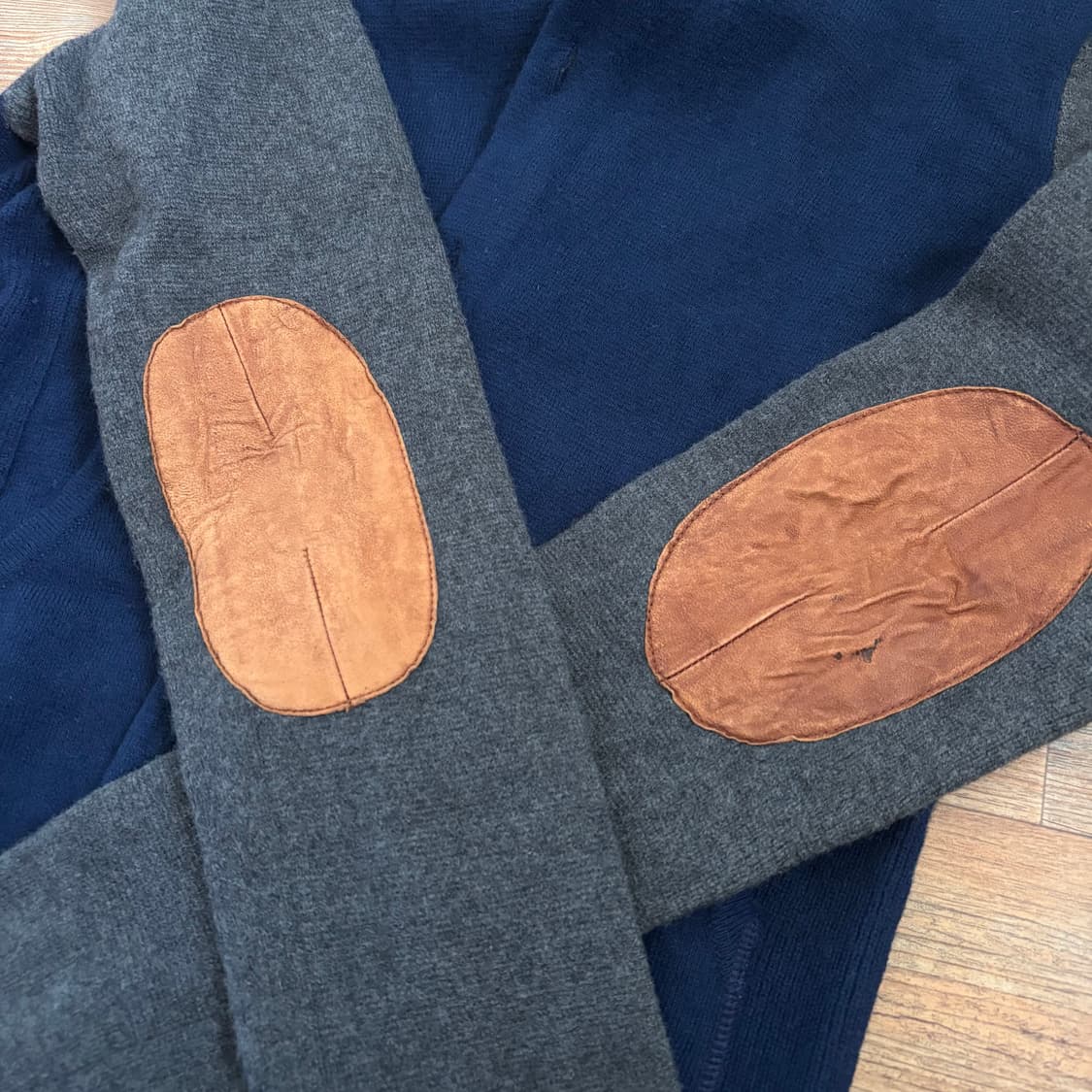 시스템 XS 슬림 울니트 가디건 점퍼 블루종 가성비  상품이미지10