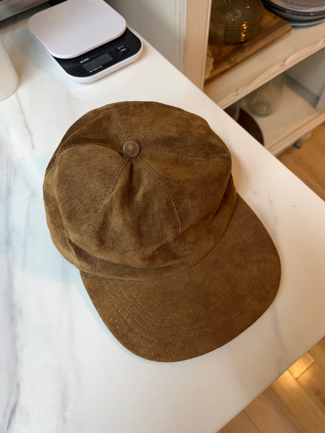 LL Bean 80s vintage 스웨이드 트러커 캡 상품이미지4