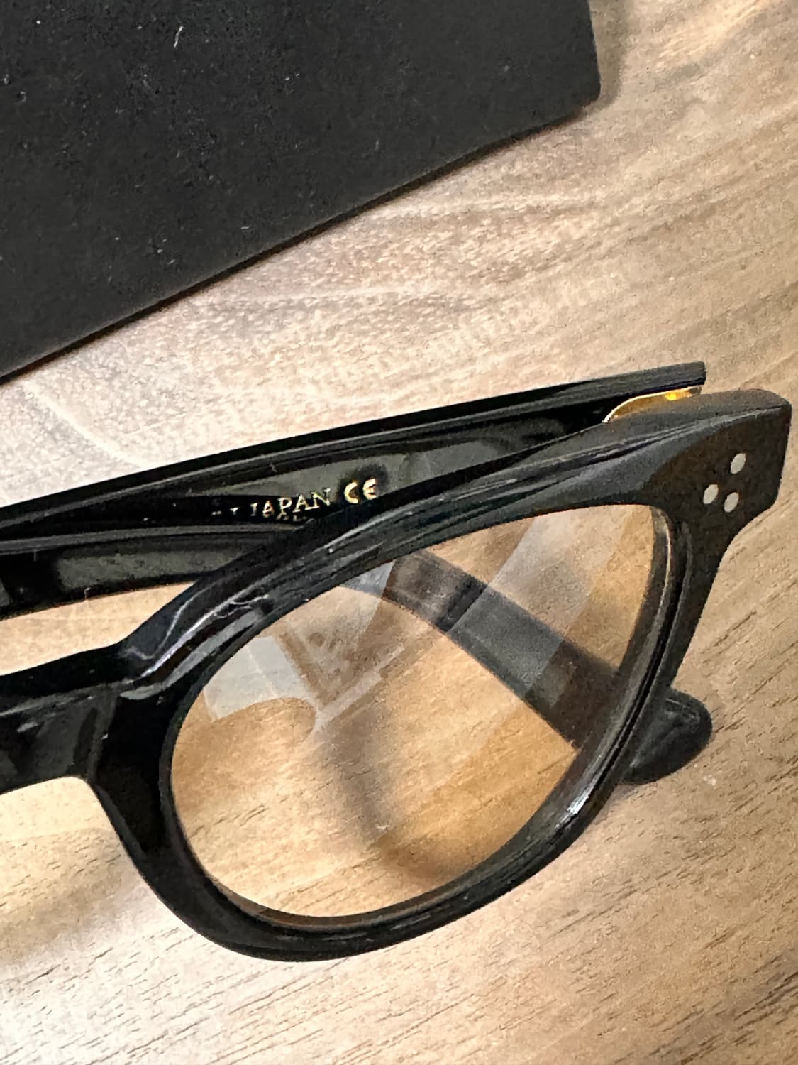 아야메 Newold II 뉴올드블랙 뿔테 안경 상품이미지3