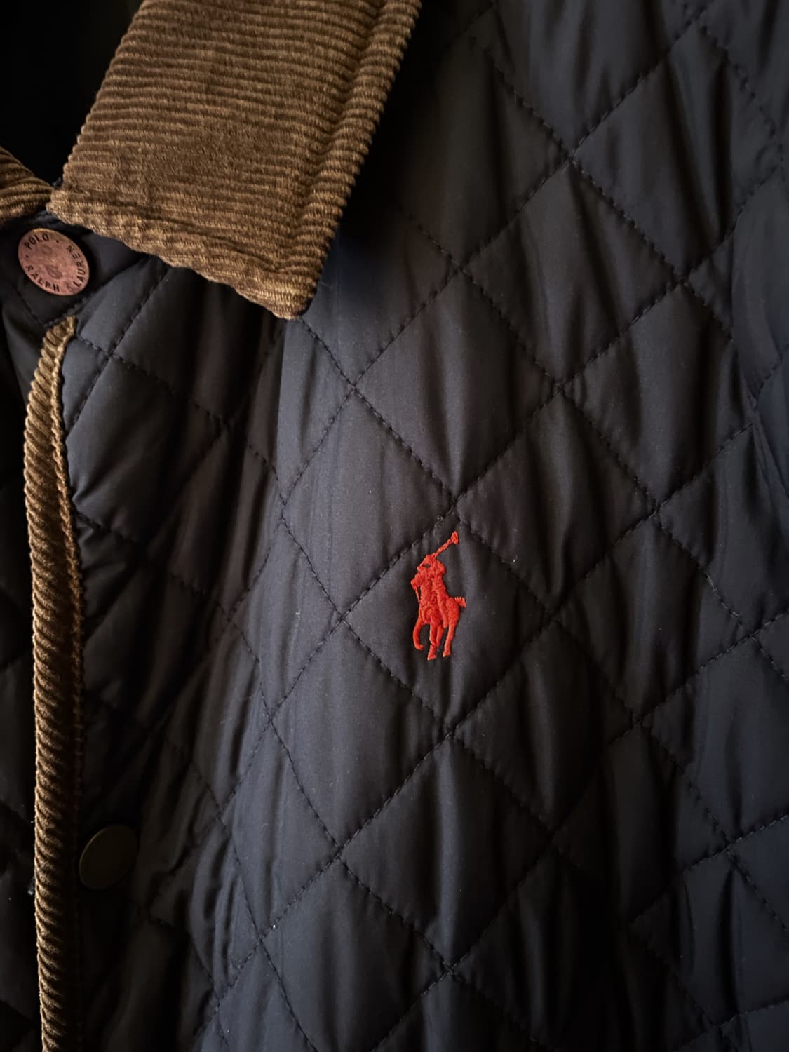 폴로 랄프로렌 보이즈 퀼팅 자켓 XL 상품이미지4