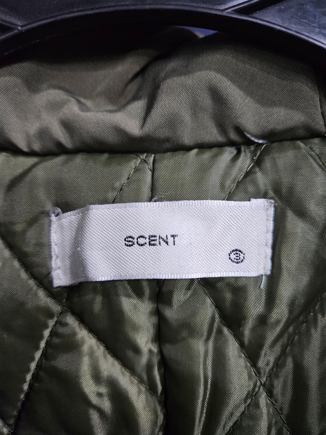 SCENT 카키컬러 남성 오버핏 100~105 롱 야상점퍼  상품이미지3