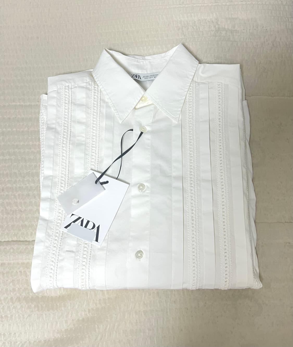 (희소) ZARA LIMITED EDITION 핀턱 디테일 셔츠 상품이미지7