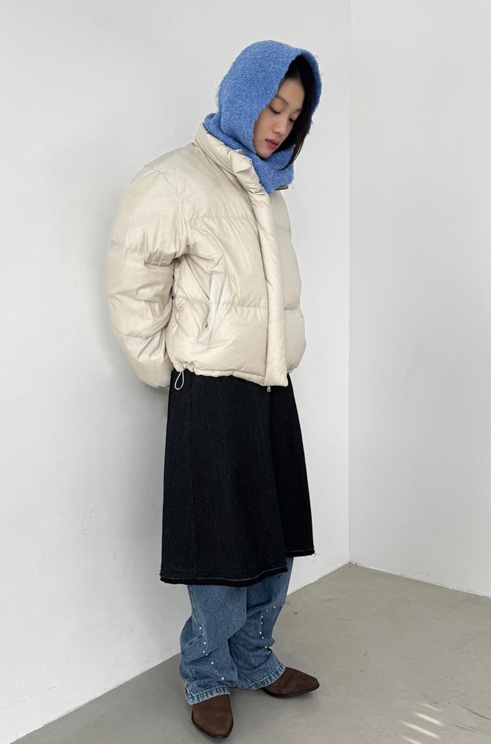 미착용새상품 인사일런스 우먼 구스다운 m사이즈 상품이미지3