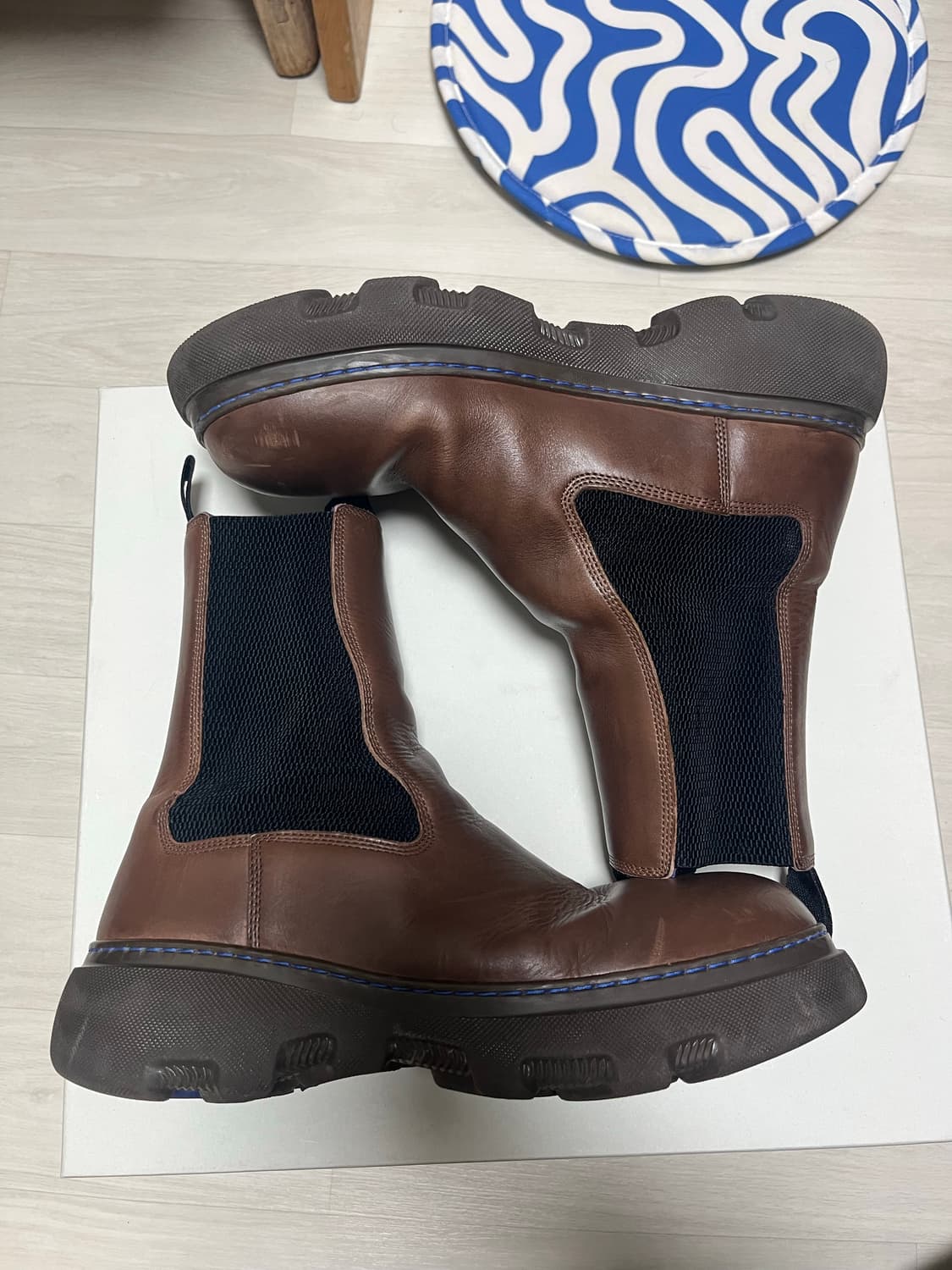 버버리 첼시 부츠 러버솔 상품이미지6