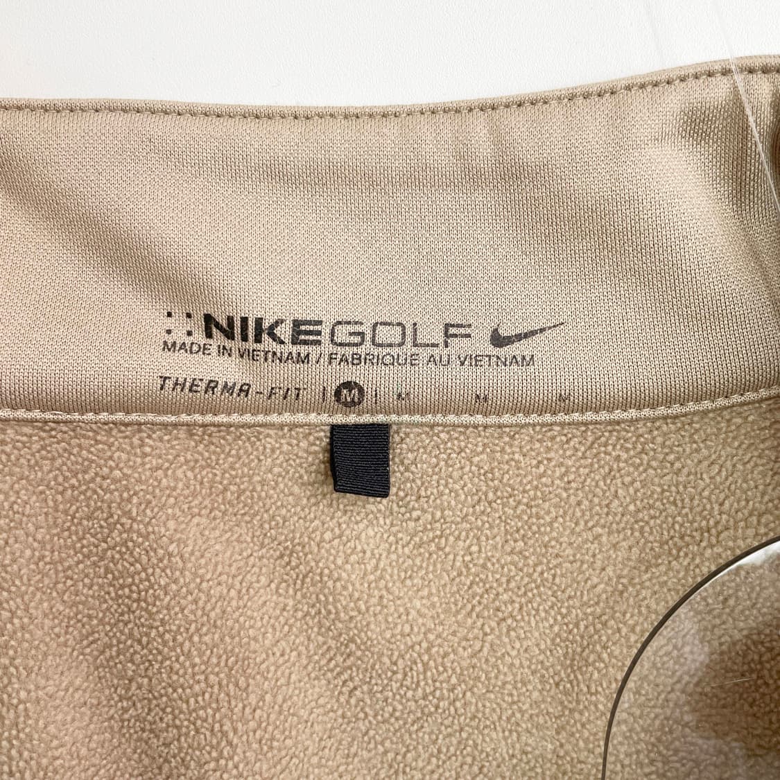 F2 나이키 골프 써마핏 기모 반집업 셔츠 105-110사이즈 상품이미지4