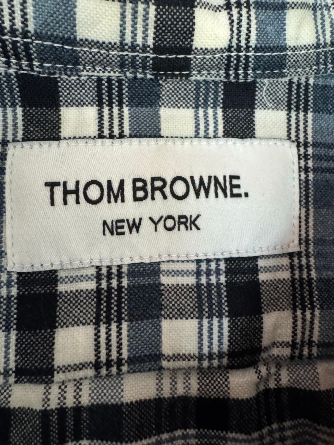 Thom Browne 톰브라운 체크 셔츠 상품이미지5
