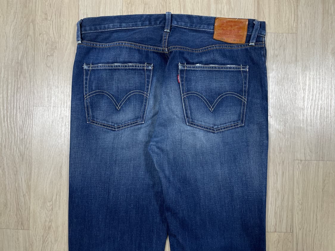 36) 00's 리바이스 재팬 502 하드워싱 데님팬츠 상품이미지8