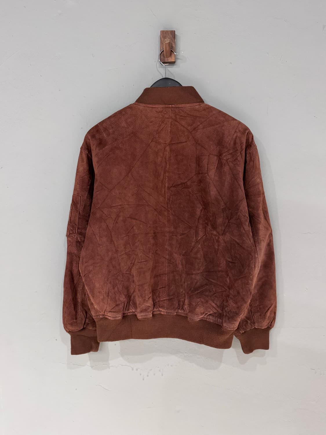 Bugle Boy USA 스웨이드 돈피 MA-1 봄버자켓 상품이미지4