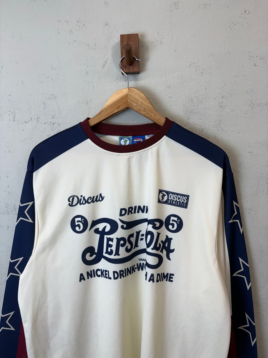 디스커스 펩시콜라 메쉬 롱슬리브 져지 상품이미지2