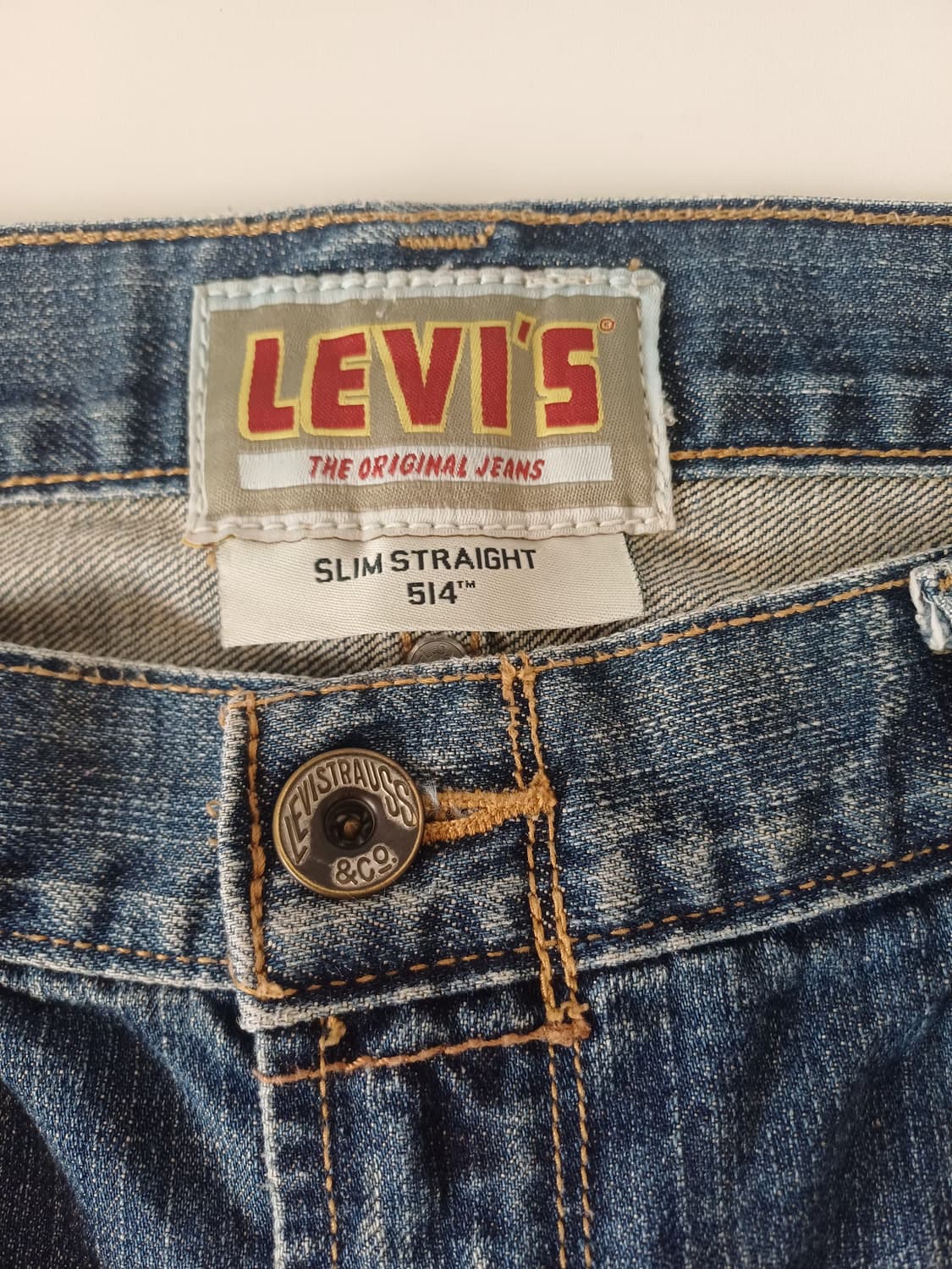 [W36] 리바이스 오리지널진 라인 514 스트레이트 (연청) 상품이미지3