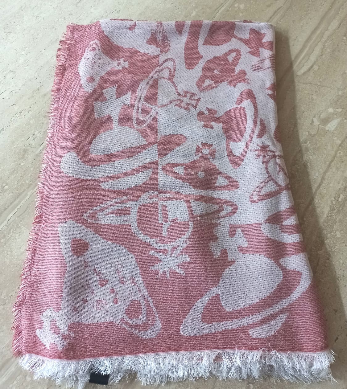 비비안웨스트우드 Orb 패턴 스톨 스카프 숄 머플러 상품이미지1