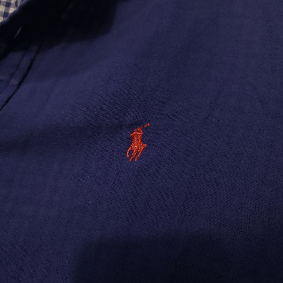 폴로 인디고 셔츠 상품이미지5