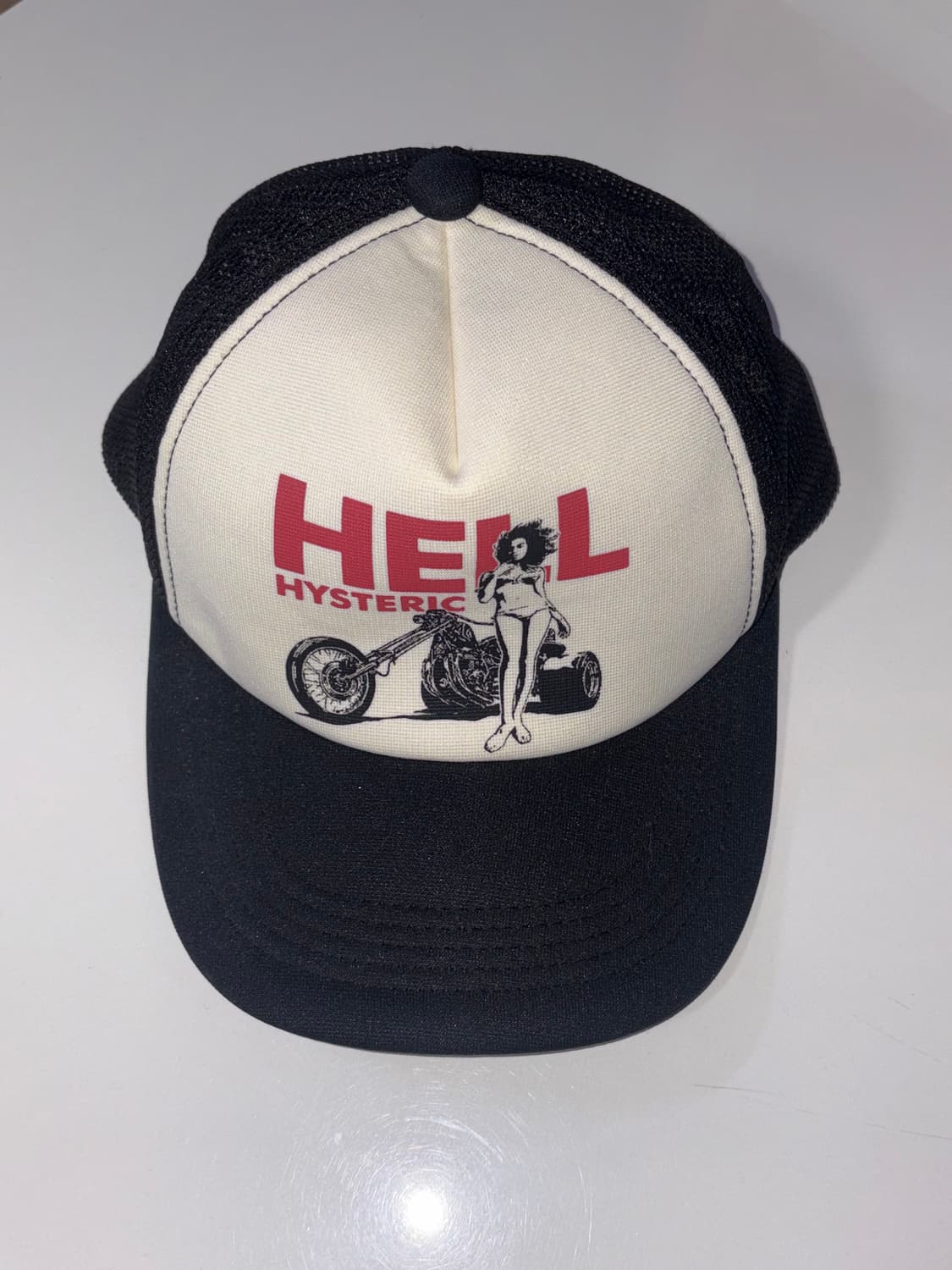 히스테릭글래머 헬 히스테릭 메쉬 볼캡 블랙 상품이미지4