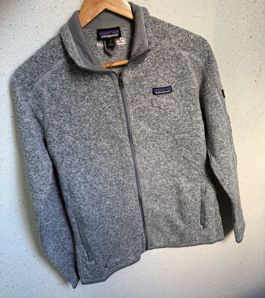 파타고니아 베터스웨터 플리스 신칠라 풀집업 그레이 상품이미지1