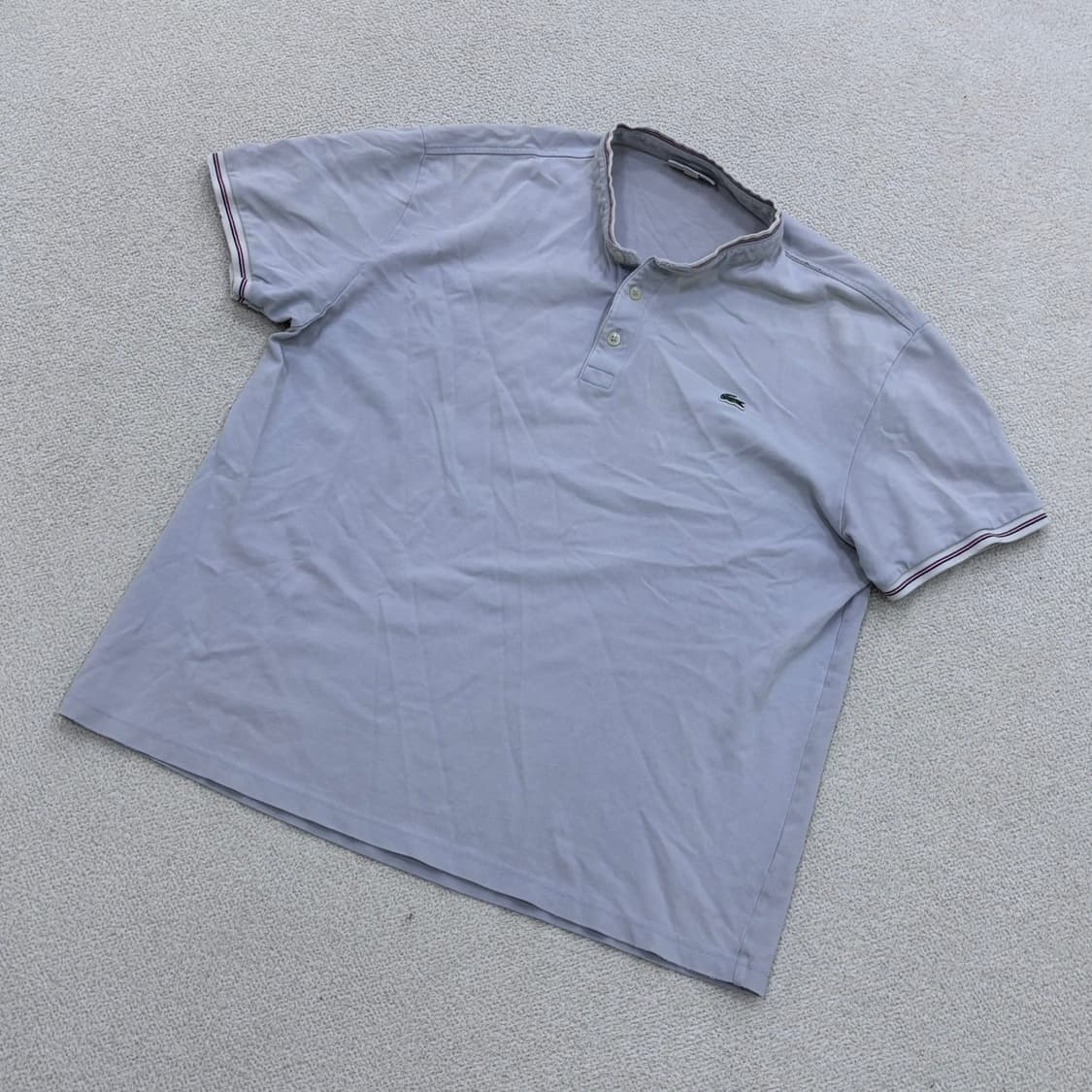 XL 라코스테 반팔 카라 티셔츠 0408E2 상품이미지1
