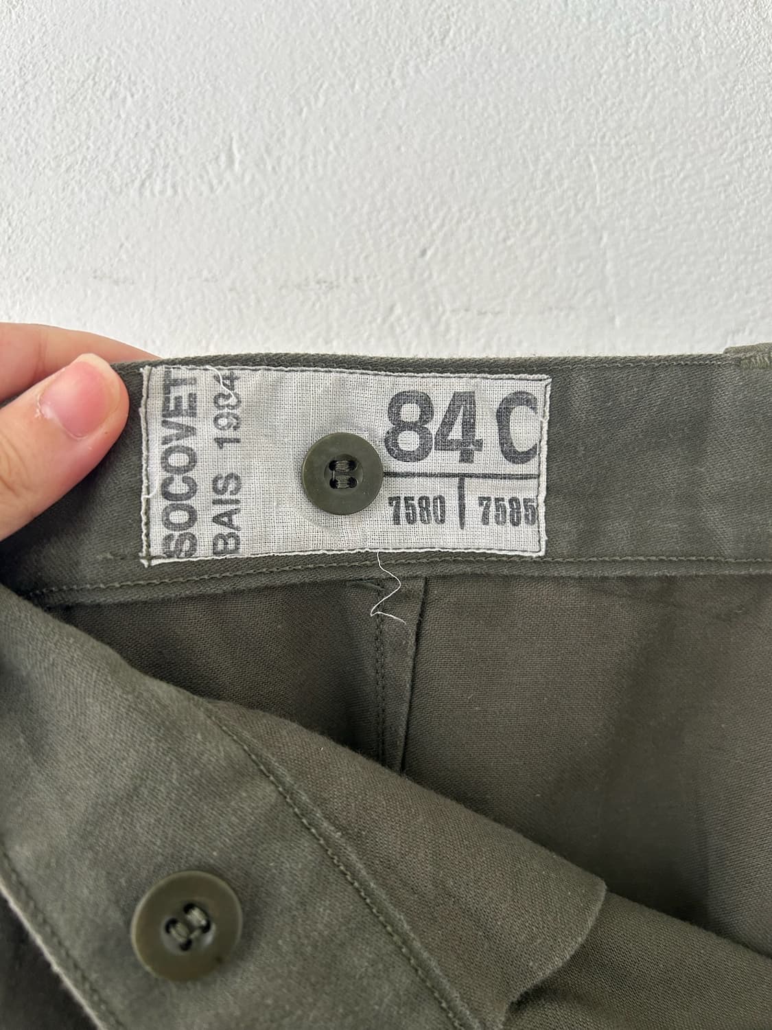 80's French Army M-64 Combat Cargo Pant 상품이미지5