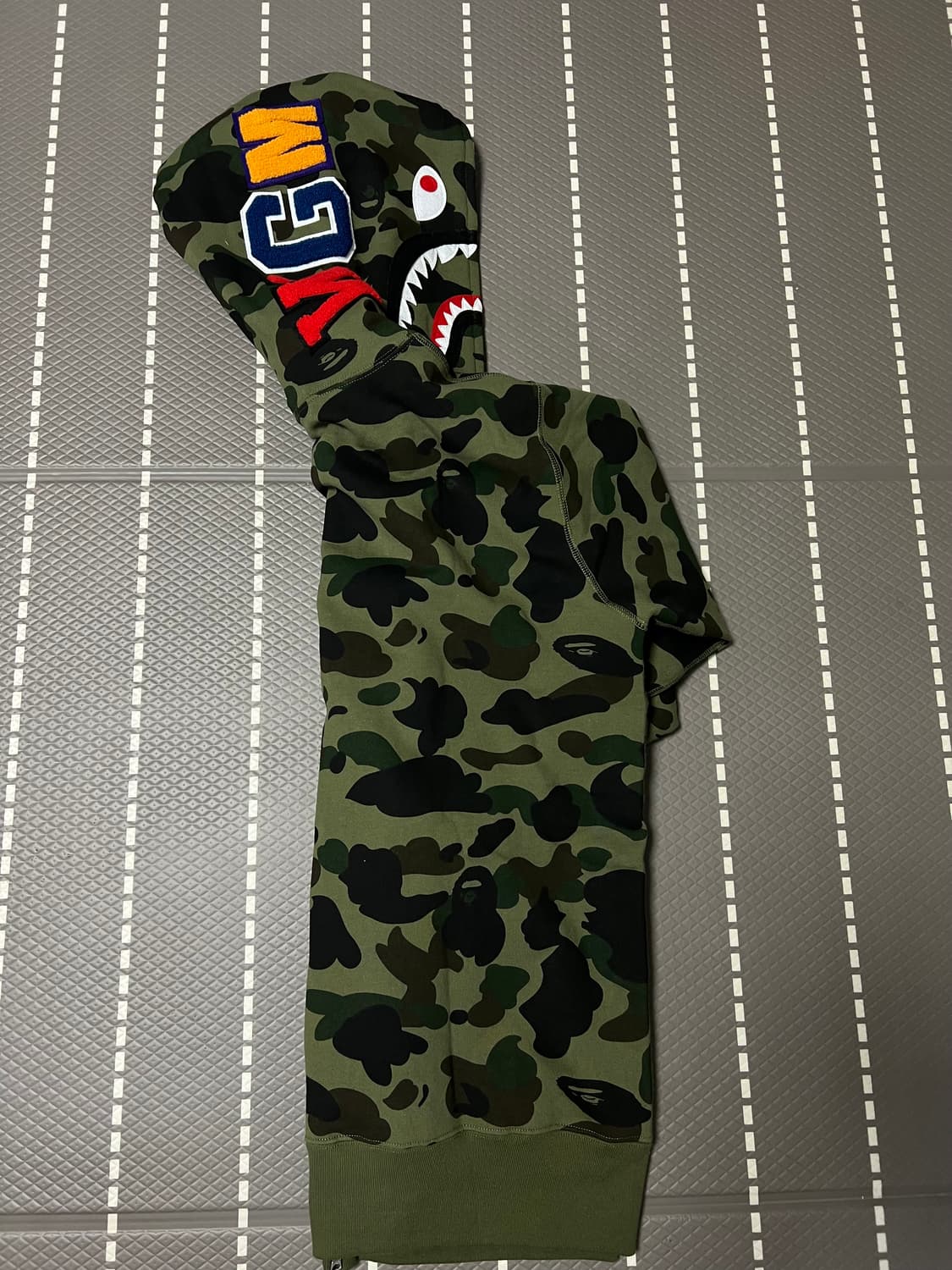  베이프 후드집업 / 녹계 L 상품이미지2