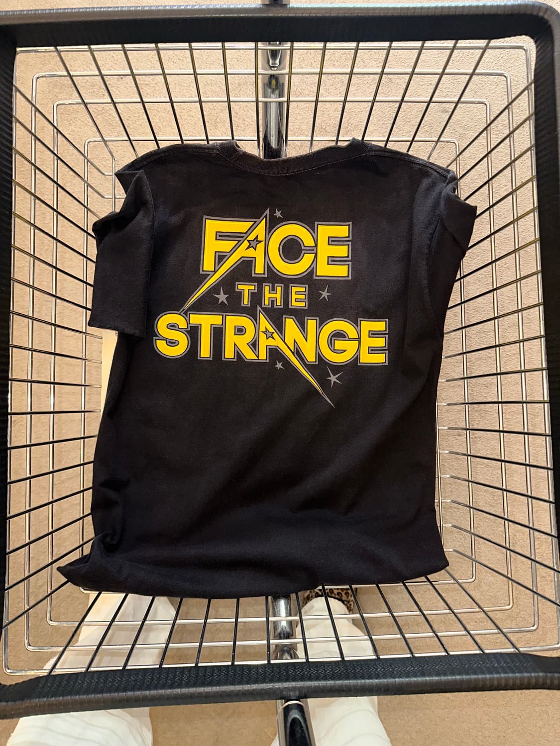 WWE Stardust Face the strange print T 상품이미지2