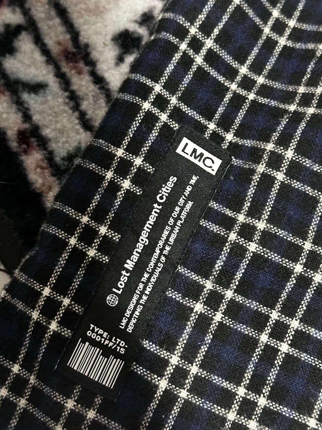 LMC 백로고 울 체크 플란넬 셔츠 상품이미지5