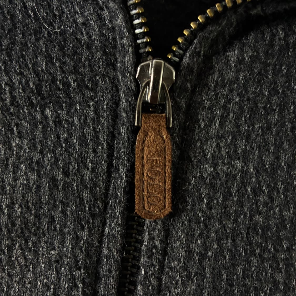 Polo  폴로 랄프로렌 자수 딥차콜 니트 집업  상품이미지5