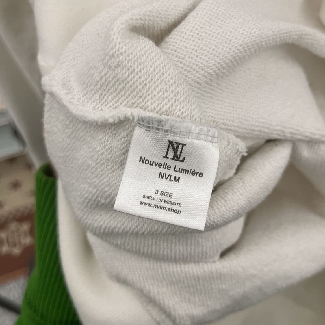 누벨르 미에르 모던 캐주얼 시크 오버핏 후드티 3 C10030 상품이미지6