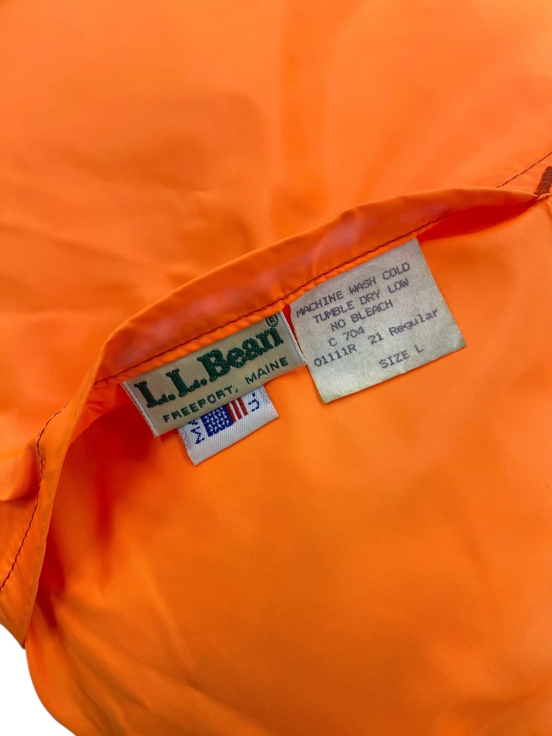 80's 엘엘빈 양면 다운 베스트  상품이미지10