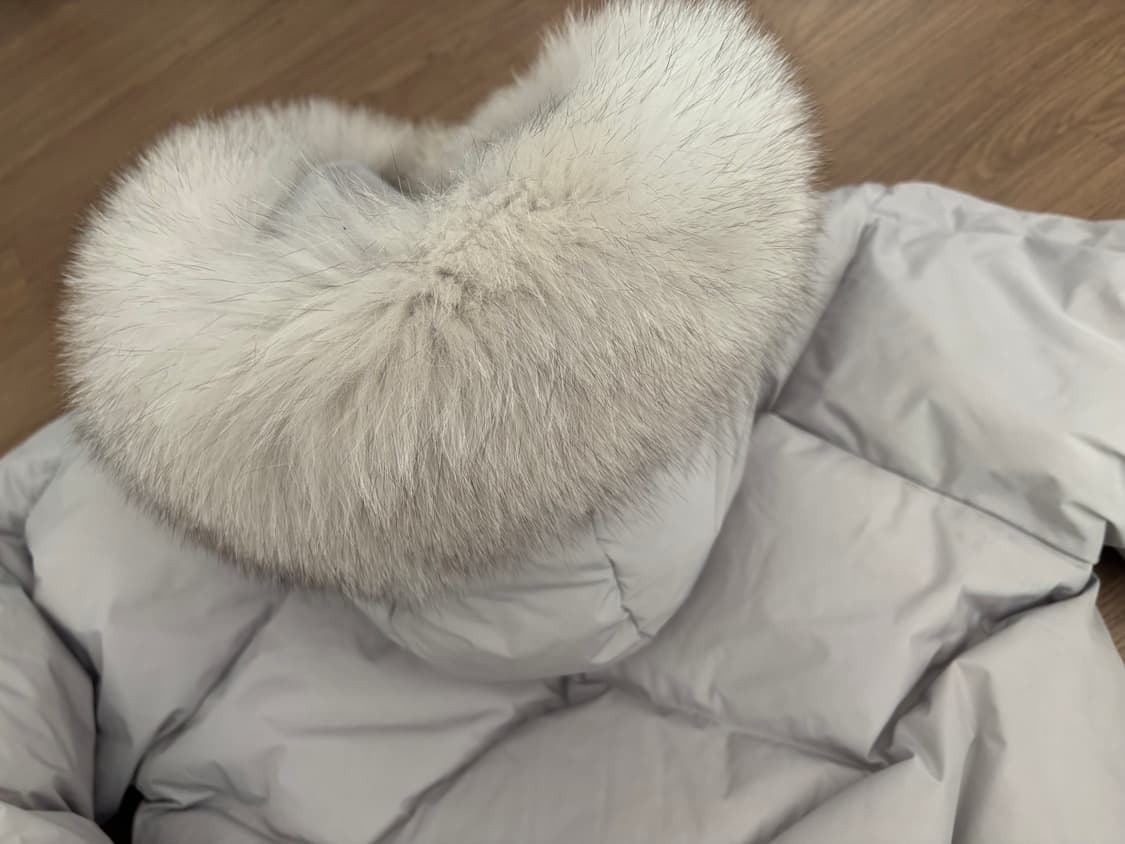 새상품급 에고이스트 사가퍼 구스다운 패딩  그레이스카이블루 55(66가 상품이미지5