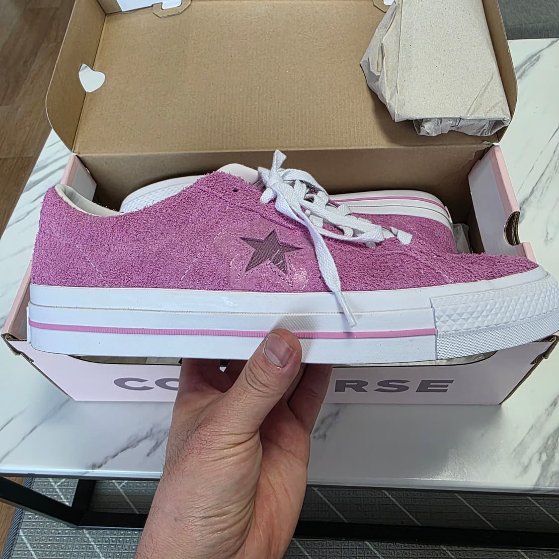 컨버스 무궁화 핑크 290사이즈 상품이미지5