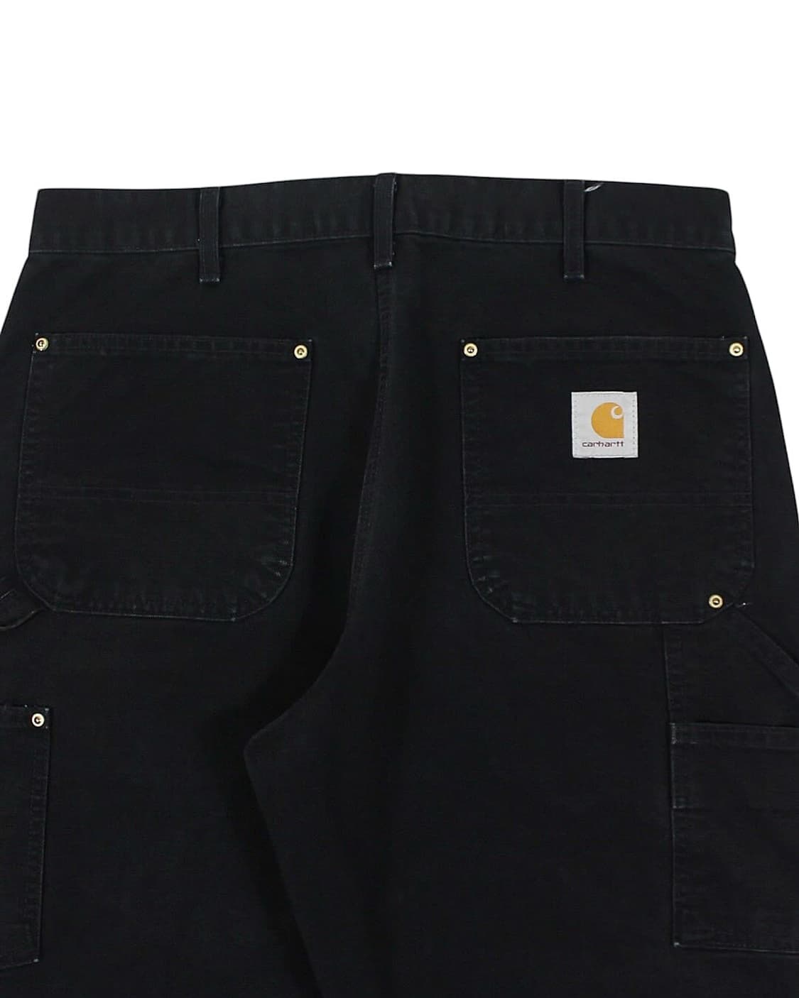 2003 USA 칼하트 B01 블랙 더블니 카펜터 팬츠 빈티지 미국제 상품이미지3