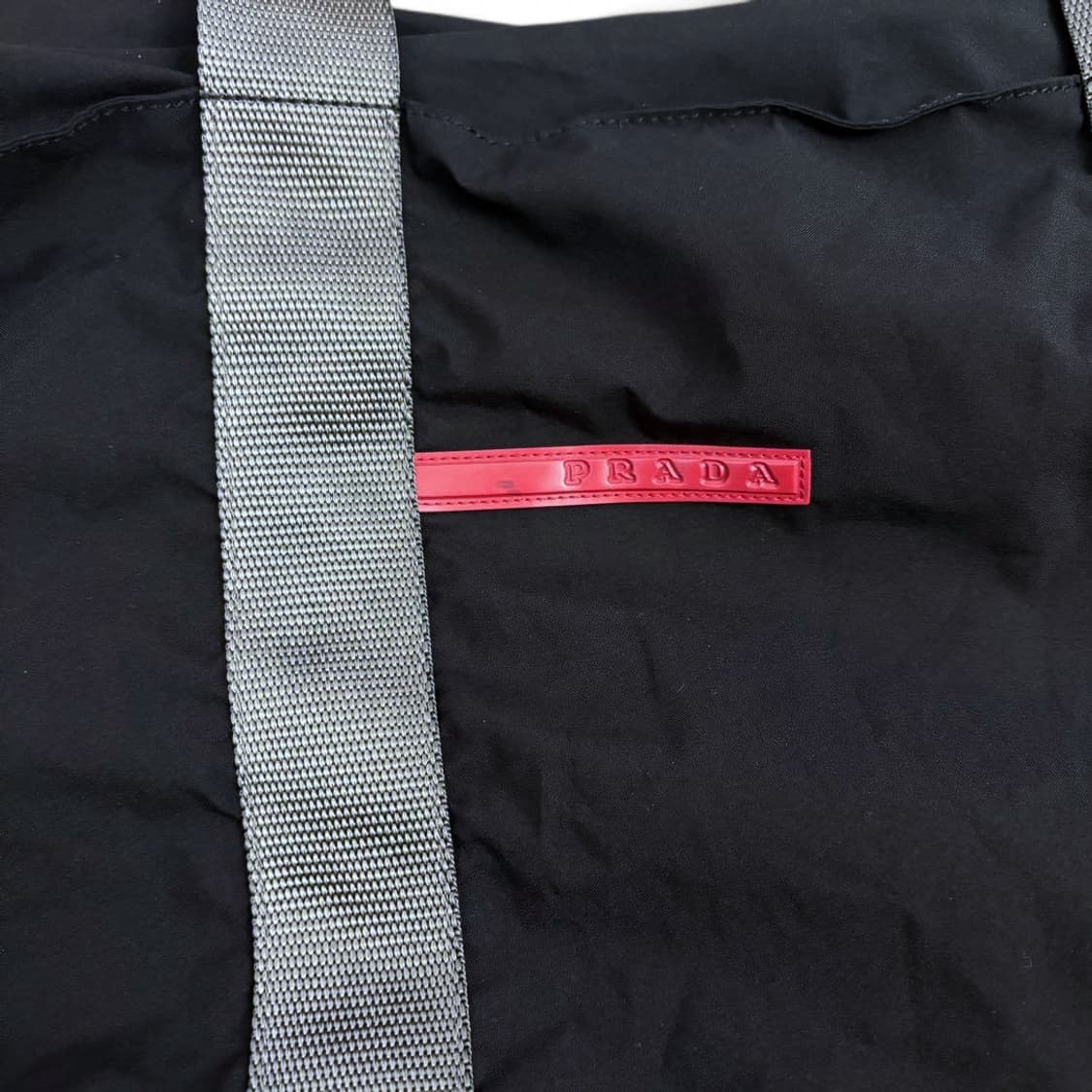 프라다 스포츠 나일론 레드탭 토트백 상품이미지3