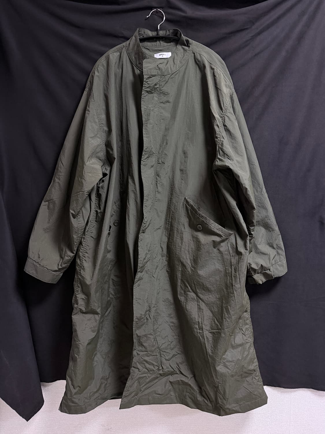 Olive fishtail jacket 상품이미지3