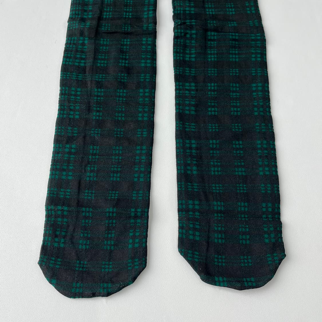 블랙그린 체크 110D 팬티스타킹 상품이미지5