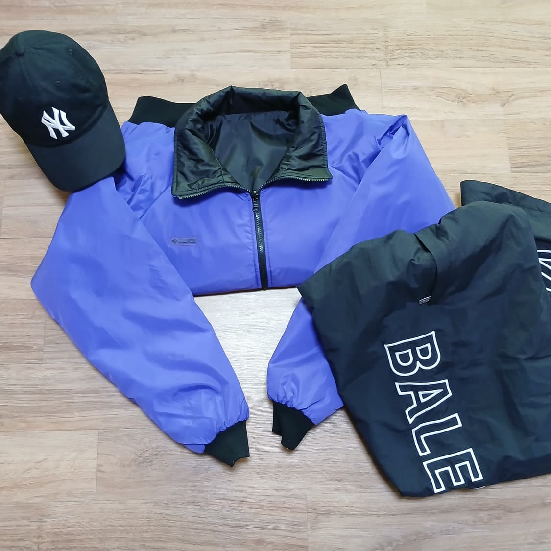 Columbia 컬럼비아 양면 점퍼 나일론 자켓 패딩 콜롬비아 상품이미지2