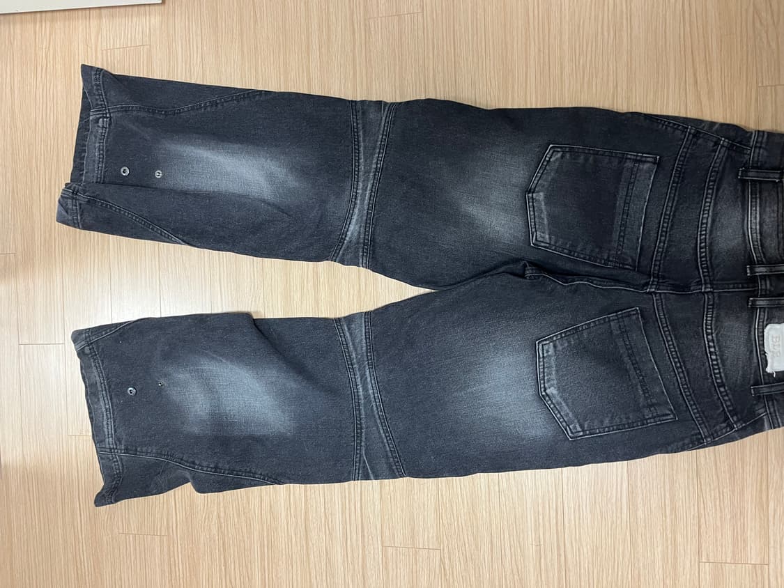 blr바이커 워싱 데님팬츠s 상품이미지2