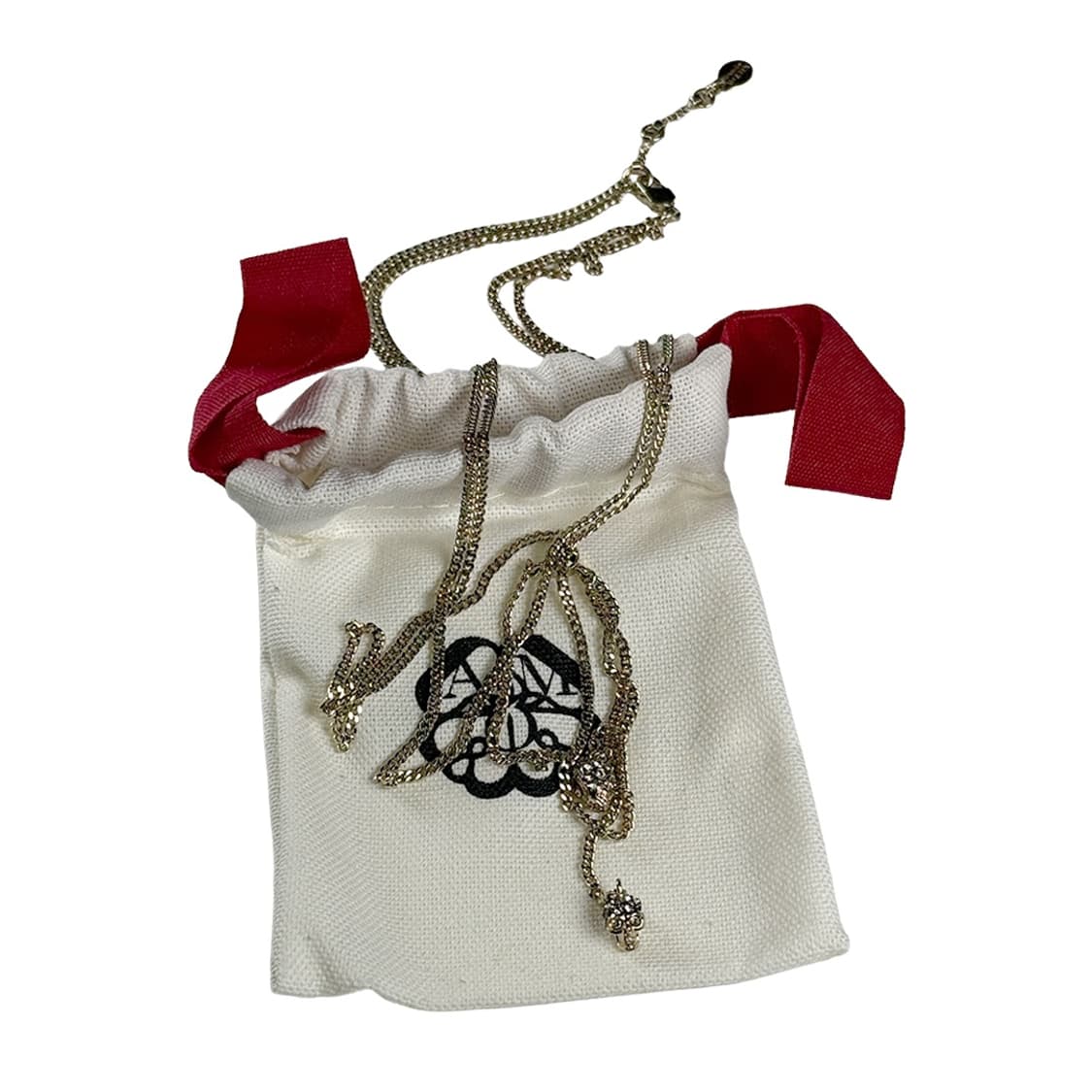 알렉산더 맥퀸 스컬 펜던트 목걸이 상품이미지4