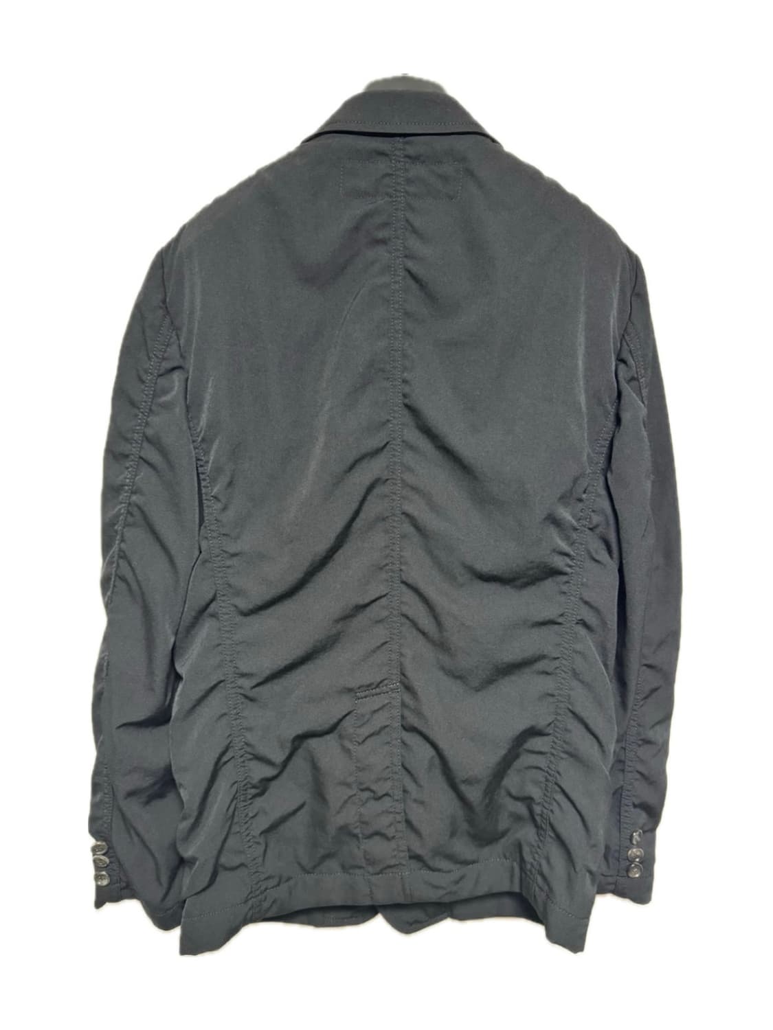 꼼데가르송 옴므 Shirring Blazer - black 상품이미지2