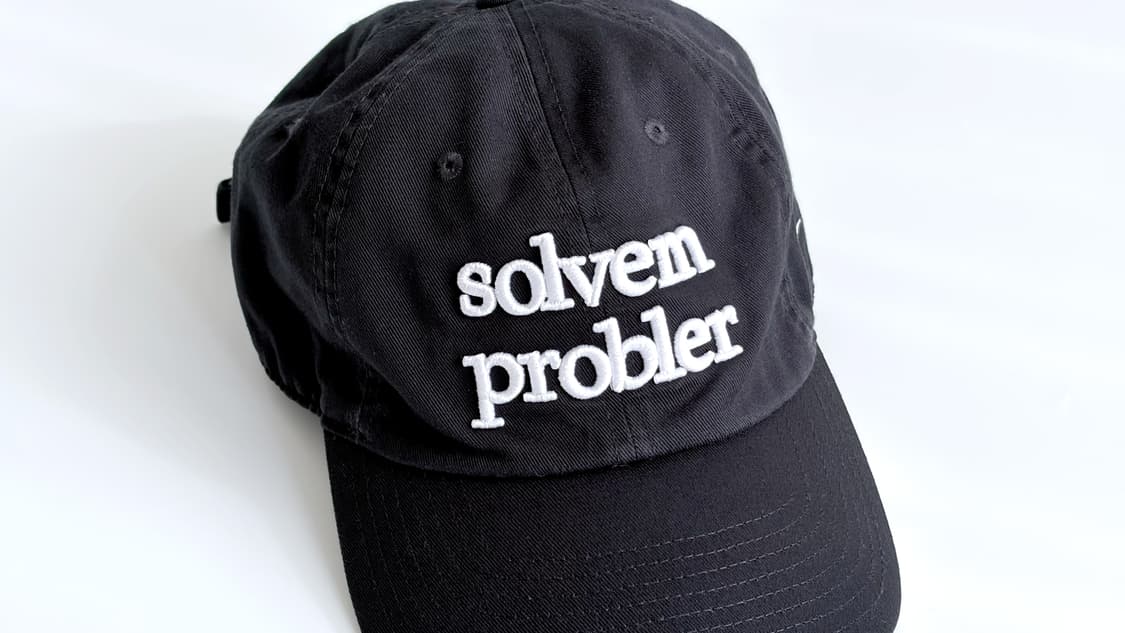 나이키 S1ZE 검정 볼캡 ‘Solvem Probler’ 상품이미지3