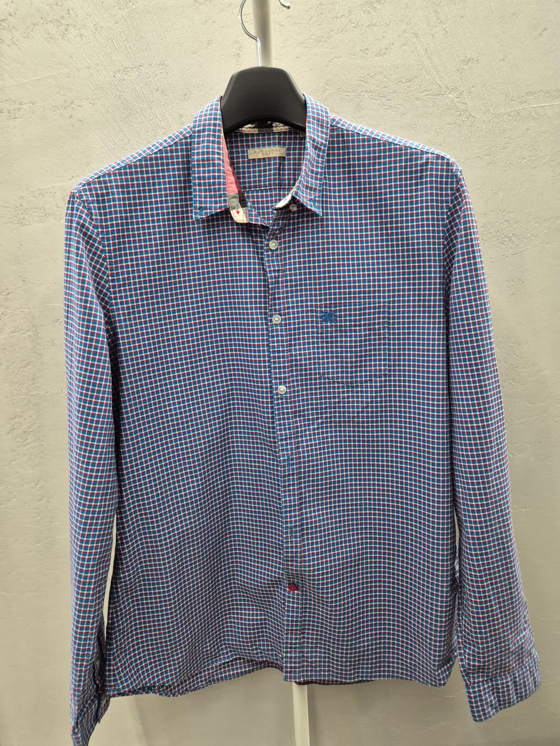 버버리 체크 긴팔셔츠 XL 상품이미지2