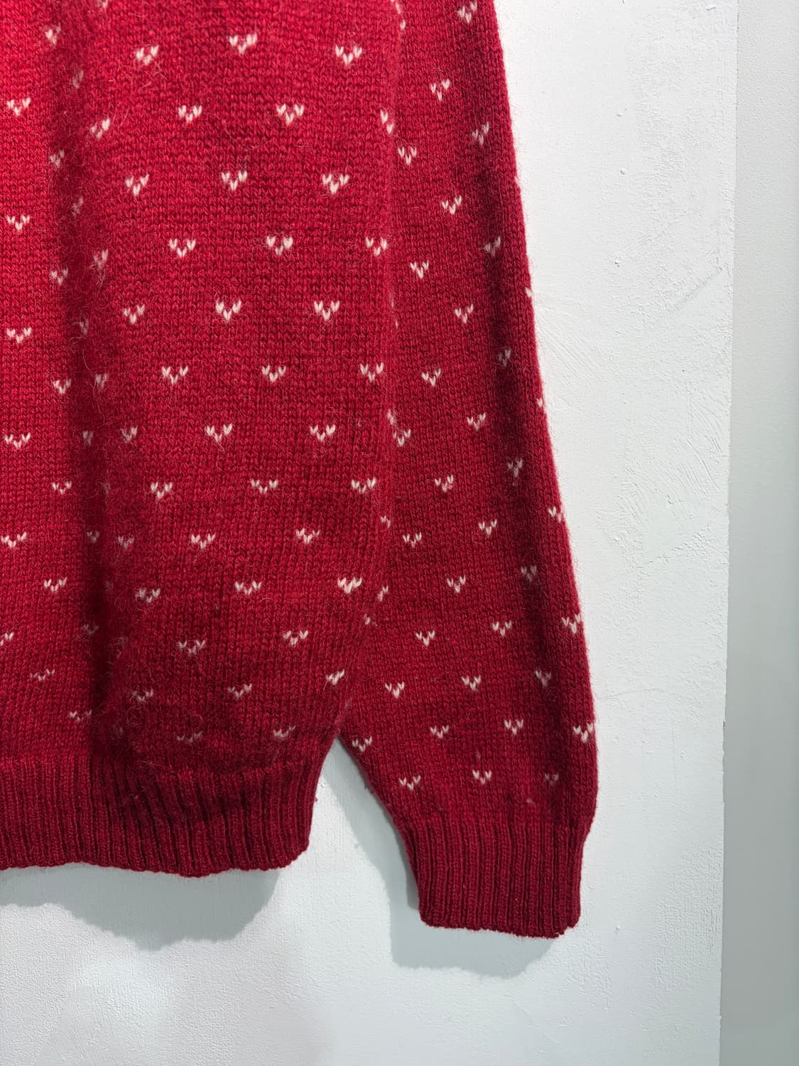 Eddie bauer 에디바우어 울85% 노르딕 니트 L 상품이미지9