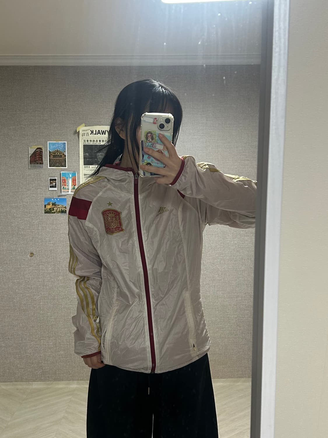 아디다스 스페인 국대 바람막이 상품이미지1