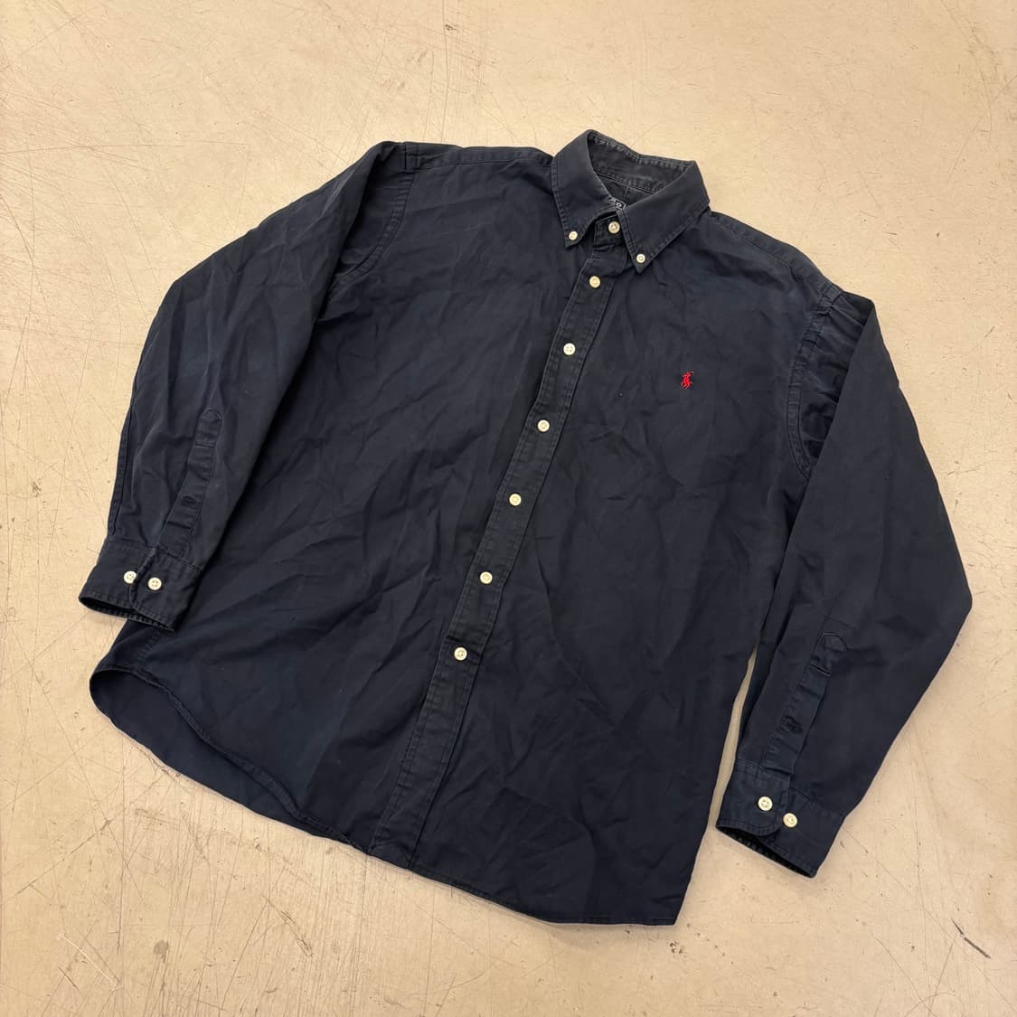 폴로 랄프로렌 네이비 포니 셔츠 상품이미지1